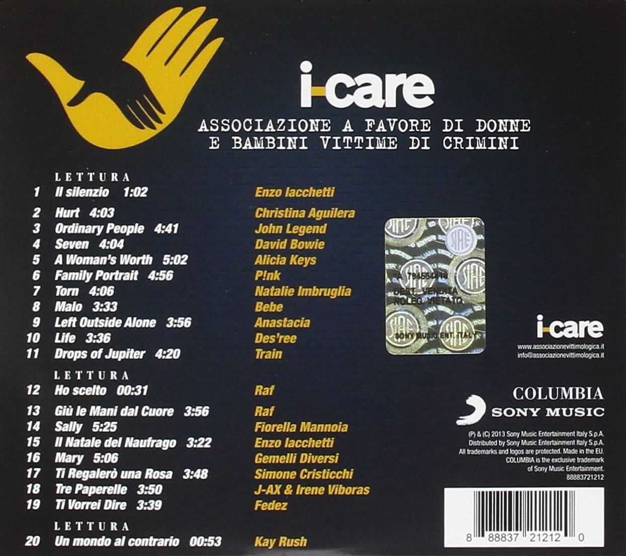 I-Care - Dalla Loro Parte / Various