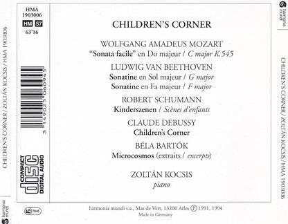 Sonata Facile C Major K.545 / Sonatine G Major & F Major / Kinderszenen / Child