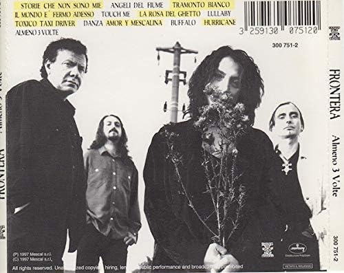 Frontera CD Almeno 3 Volte - Mescal Nuovo Sigillato 3259130075120