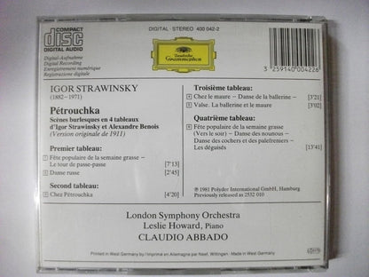 Strawinsky: Petrouchka / London Symphony Orchestra / Leslie Howard, Piano