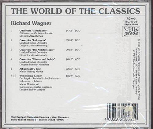 The World of the Classics: Richard Wagner - Giuseppe Verdi