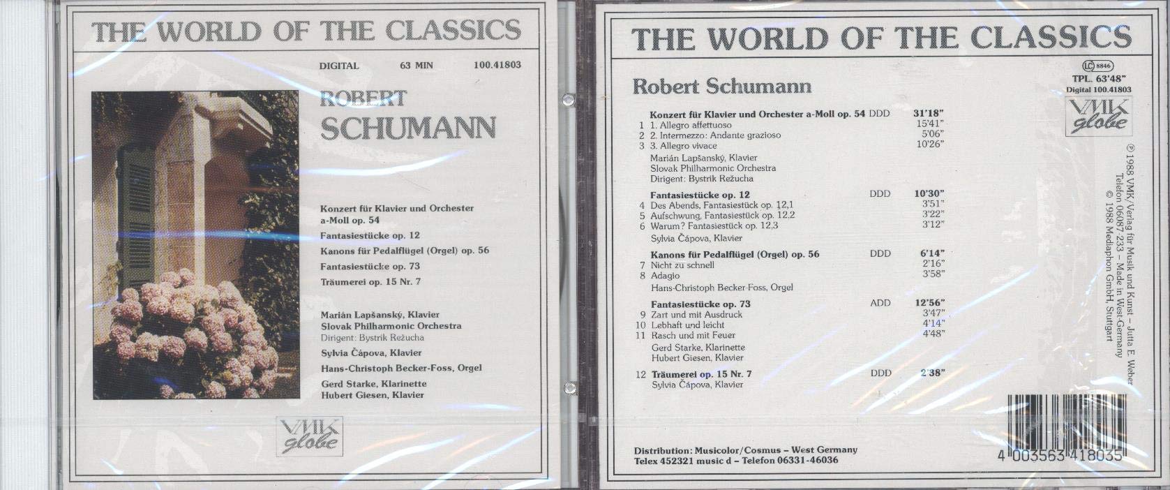 Schumann - Konzert für Klavier und Orchester