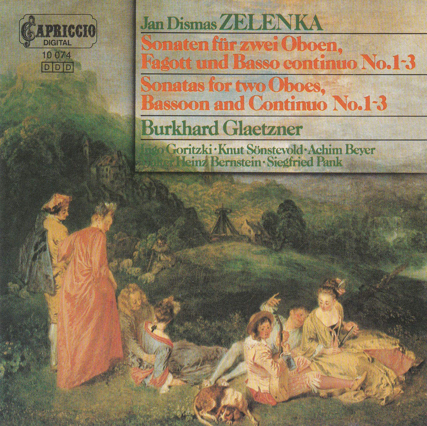 Triosonaten Vol.1 (Burkhard Glaetzner