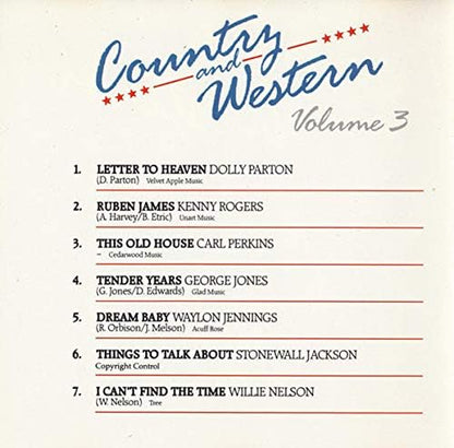 Kenny Rogers etc Dolly Parton - Country and Western Volume 3