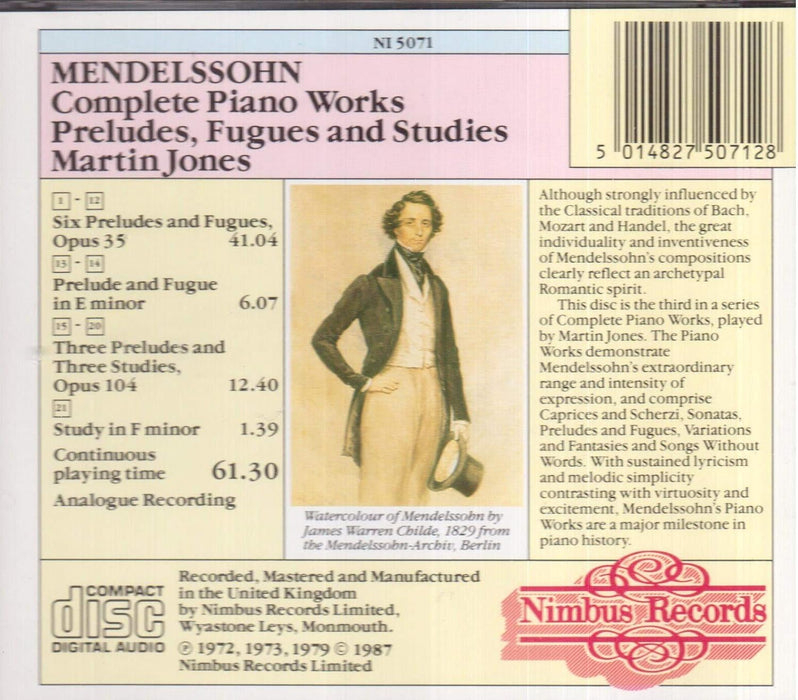 Complete Piano Woks Prelude, Fugues And Studies