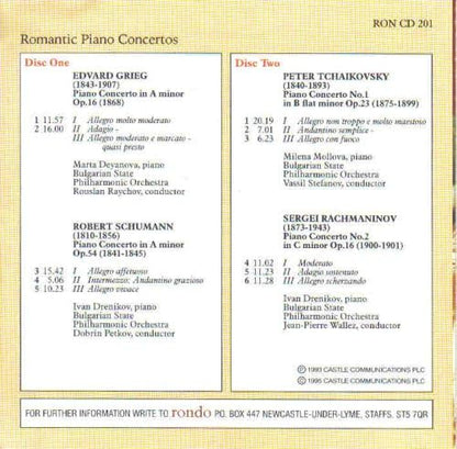 Romantic Piano Concetos