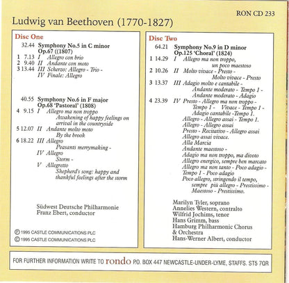 Beethoven symphonies