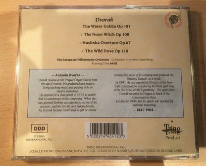 Dvorak Symponic Poems Hymisher Greenberg Conducting The European Philharmonic Orchestra