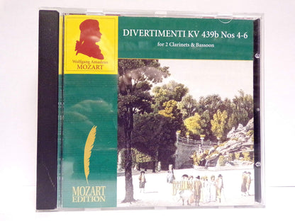 Divertimenti KV 439b Nos 4-6 for 2 Clarinets & Bassoon