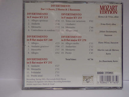 Mozart Divertimenti