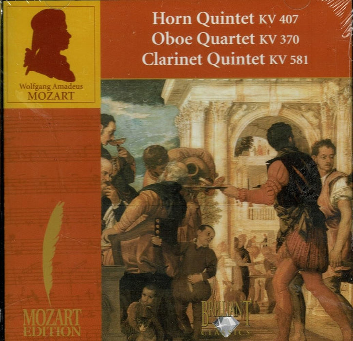 Mozart: Horn Quintet, Oboe Quartet, Clarinet Quintet