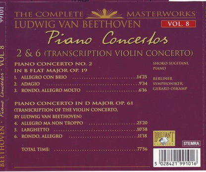 Shoko Sugitani - Piano Concertos - Vol 8