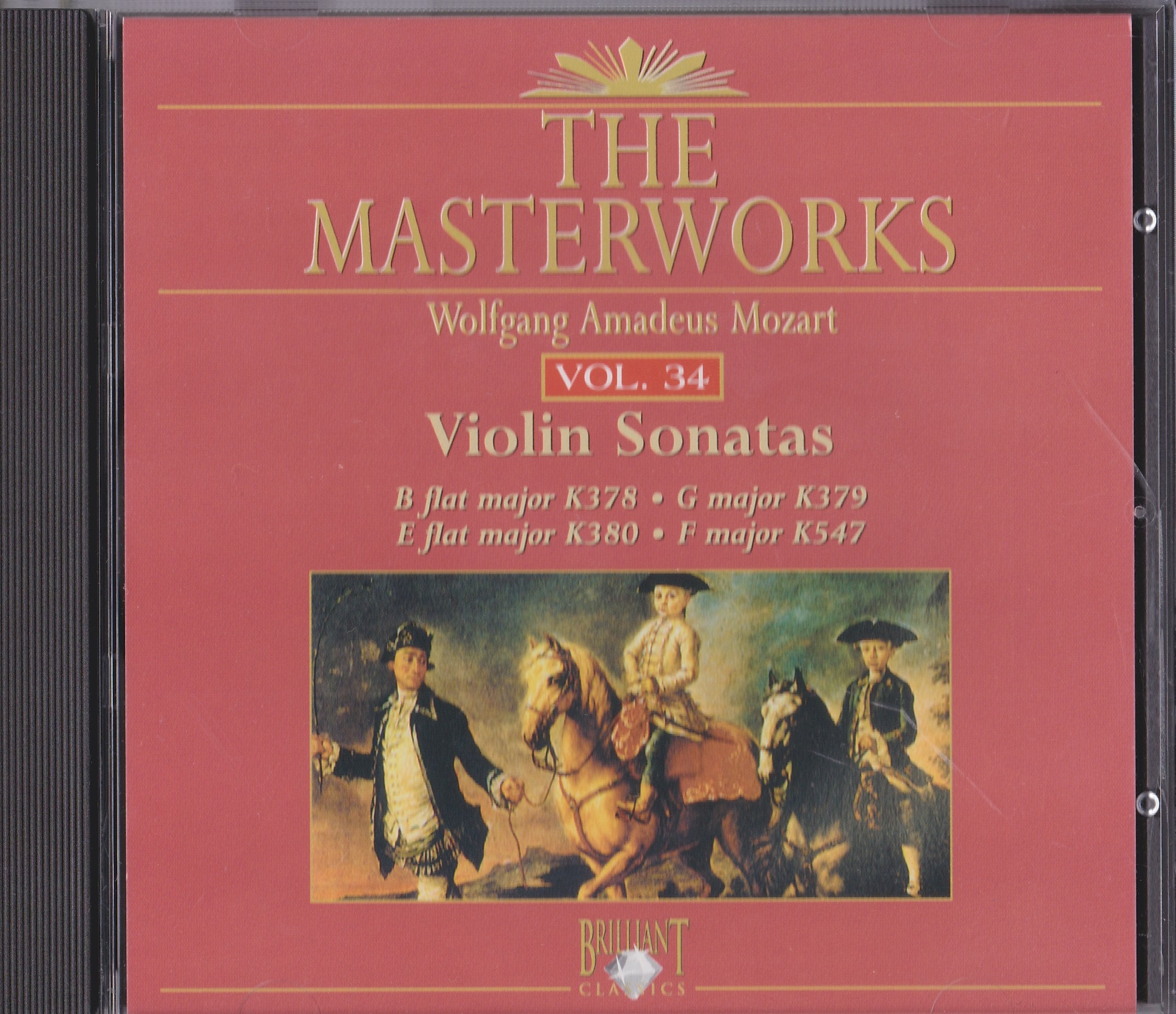 The Masterworks Vol. 34 Violin Sonatas