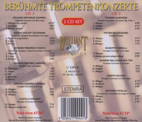 Beruhmte Trompetenkonzerte