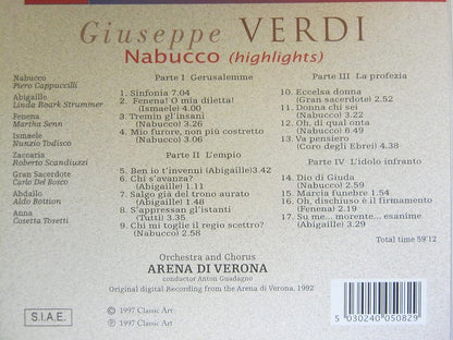Nabucco (Highlights