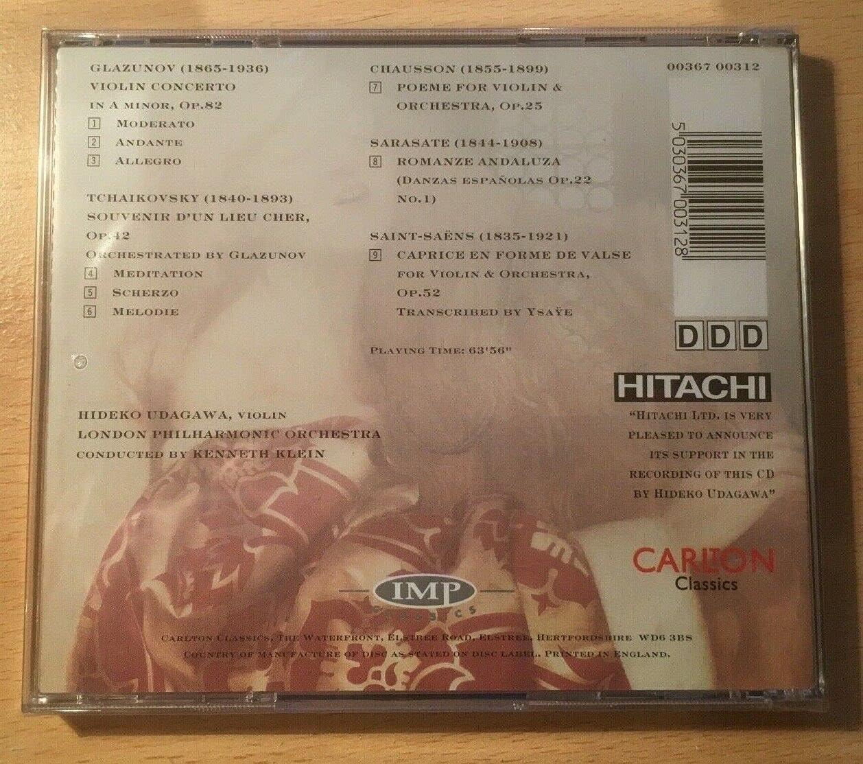 Violin Concerto / Souvenir D`Un Lieu Cher