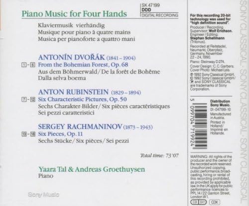 Piano Music For Four Hands