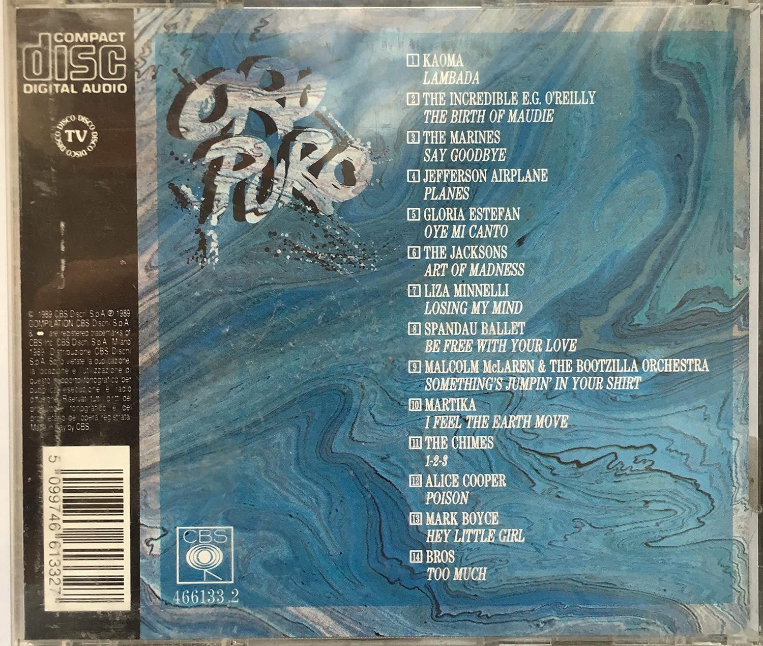 ORO PURO - 14 SUCCESSI ORIGINALI CD