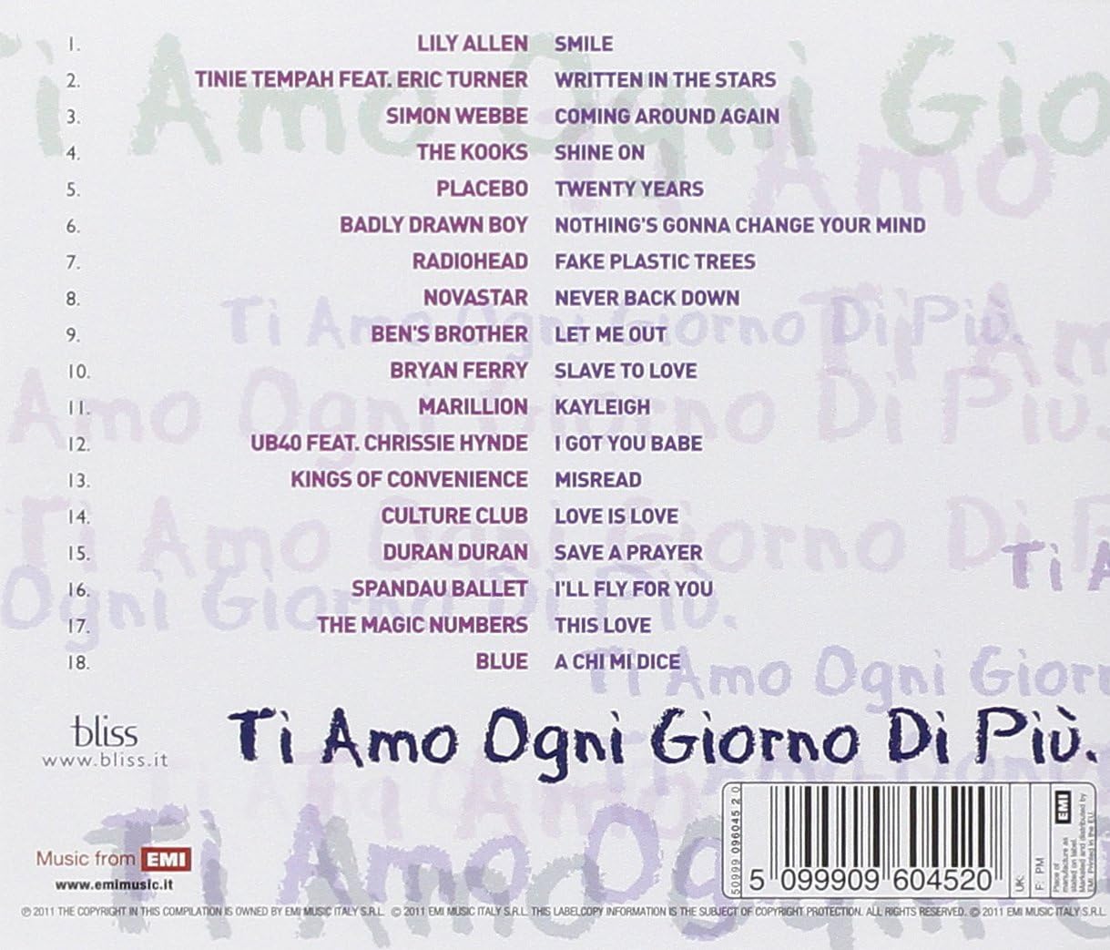 Ti Amoogni Giorno Di Piu`