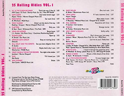 25 Rolling Oldies Volume1