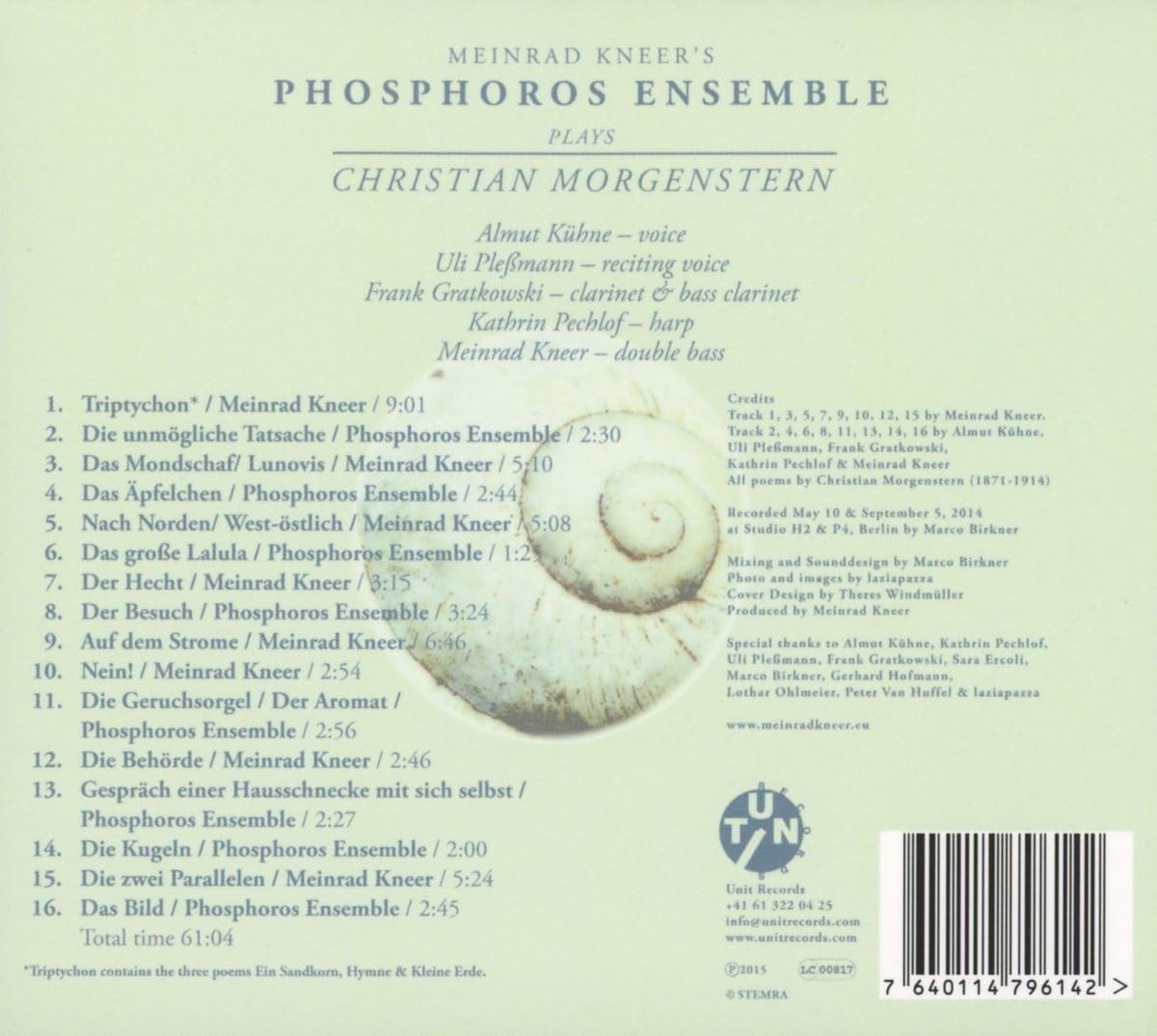 Plays Christian Morgenstern