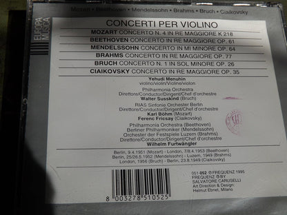 Not Found - CONCERTO PER VIOLINO YEHUDI MENUHIN MOZA