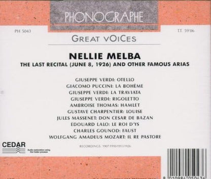 Das Letzte Recital (1926