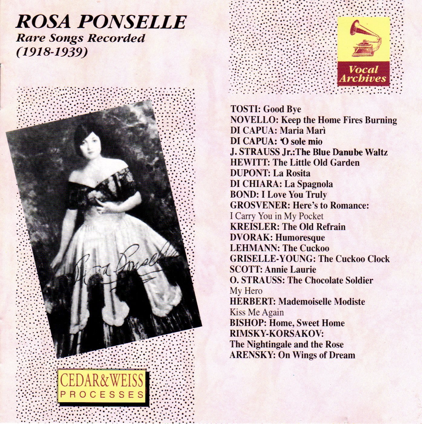 Rare Songs Recorded (1918-39