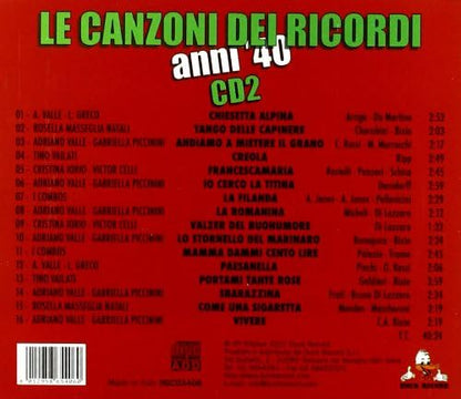 Canz.Ricordi Anni'40 3(Box)