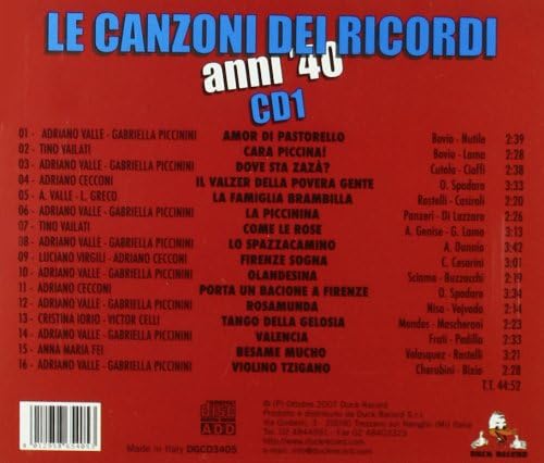Canz.Ricordi Anni'40 3(Box)