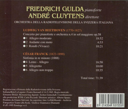Concerto Per Piano E Orchestra N. 4 Op. 58 / Sinfonia In Re Minore ( 1888)