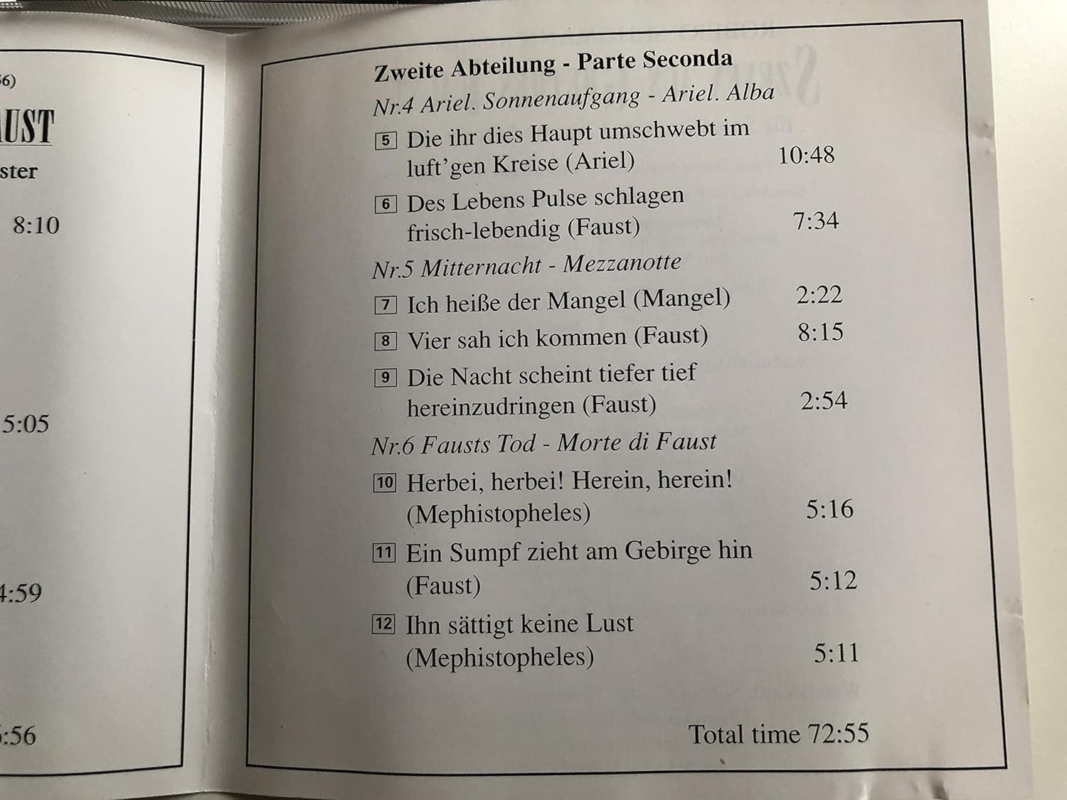 Scenes From Goethes Faust - Parts 1 & 2