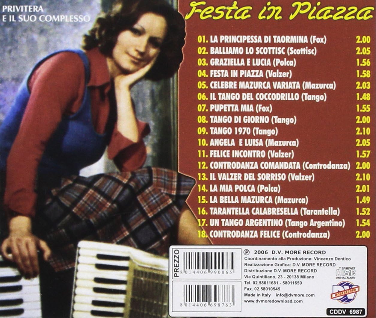Privitera E Il Suo Complesso - Festa In Piazza