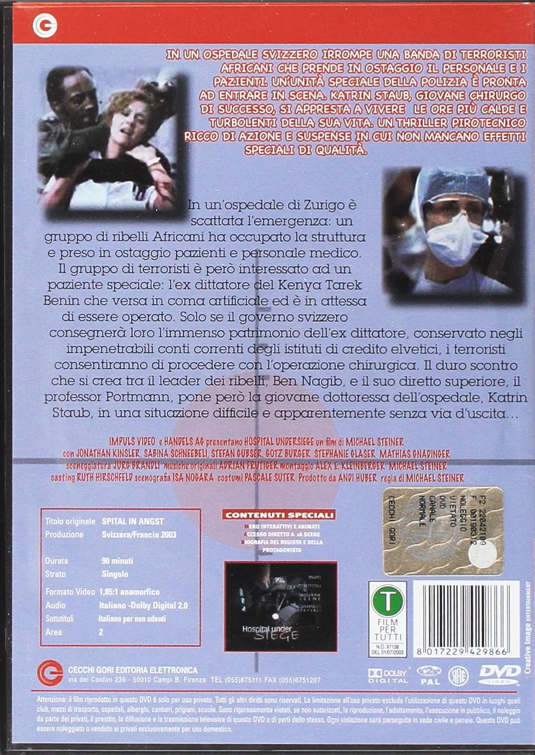 Hospital Under Siege - (Italian Import)