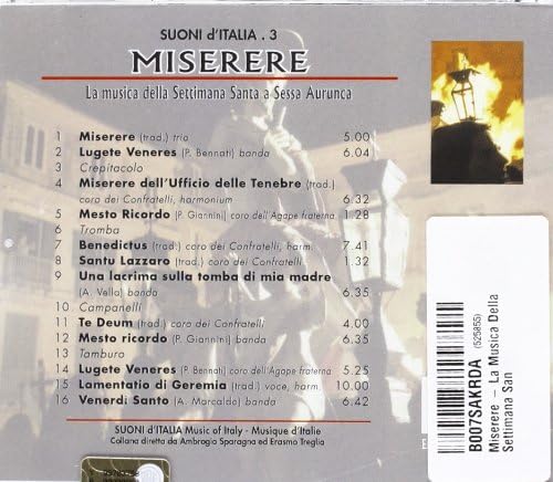 Miserere - La Musica Della Settimana San