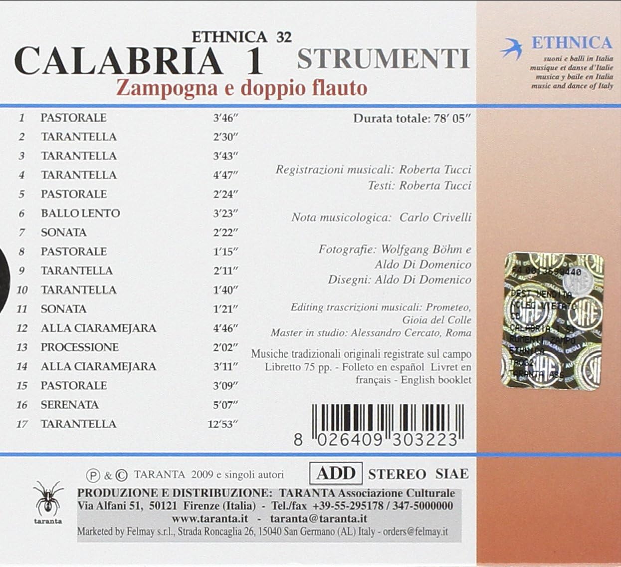 Zampogna E Doppio Flauto