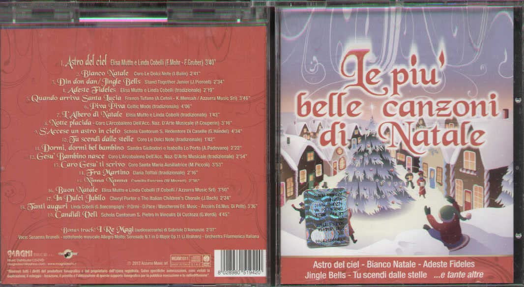 CD Le Piu Belle Canzoni Di Natale