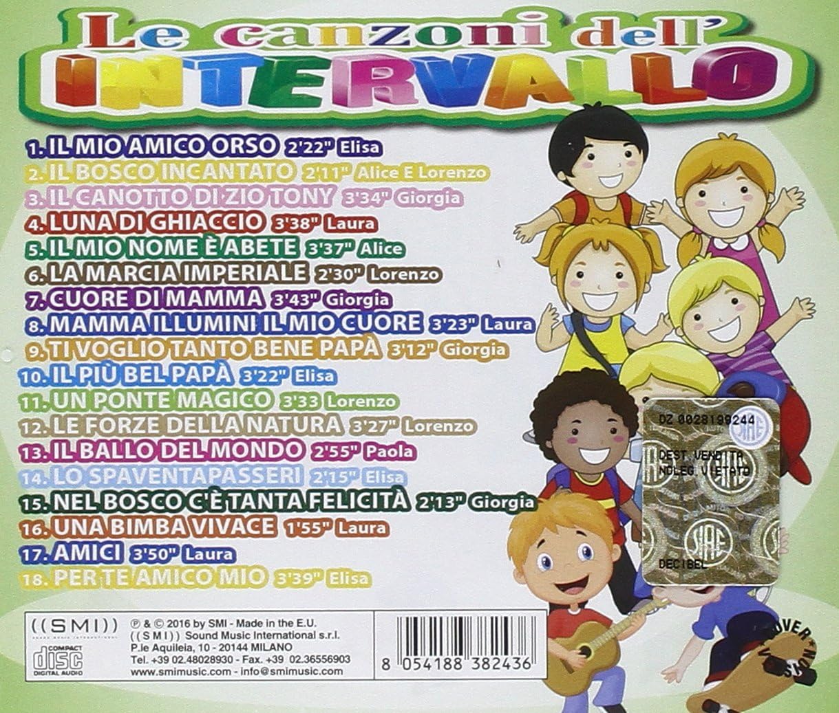 Le Canzoni Dell'Intervallo Vol.2