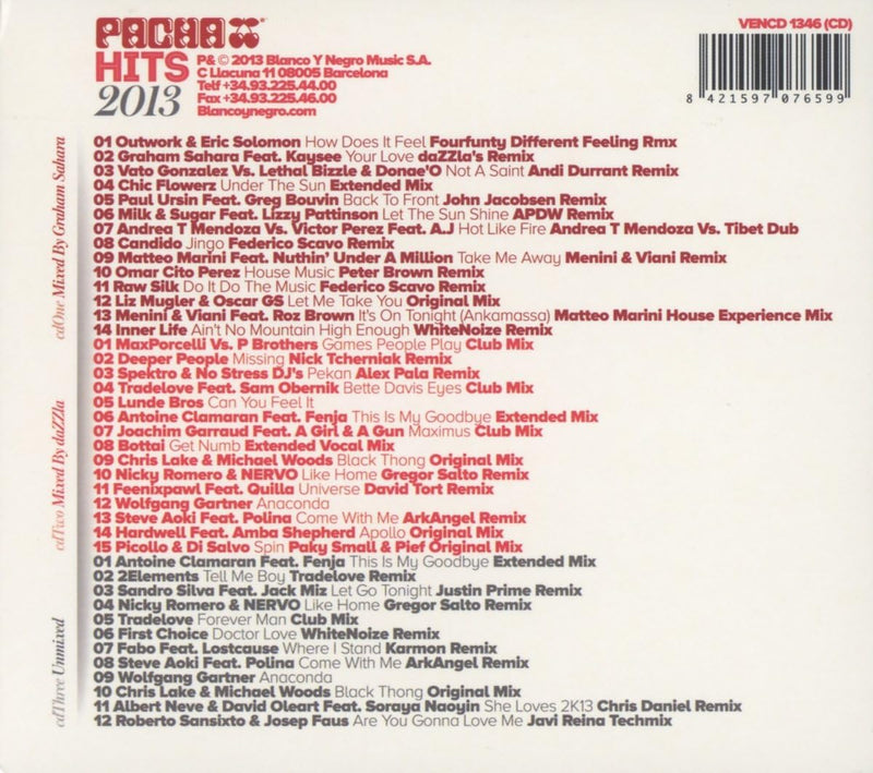 Pacha Hits 2013