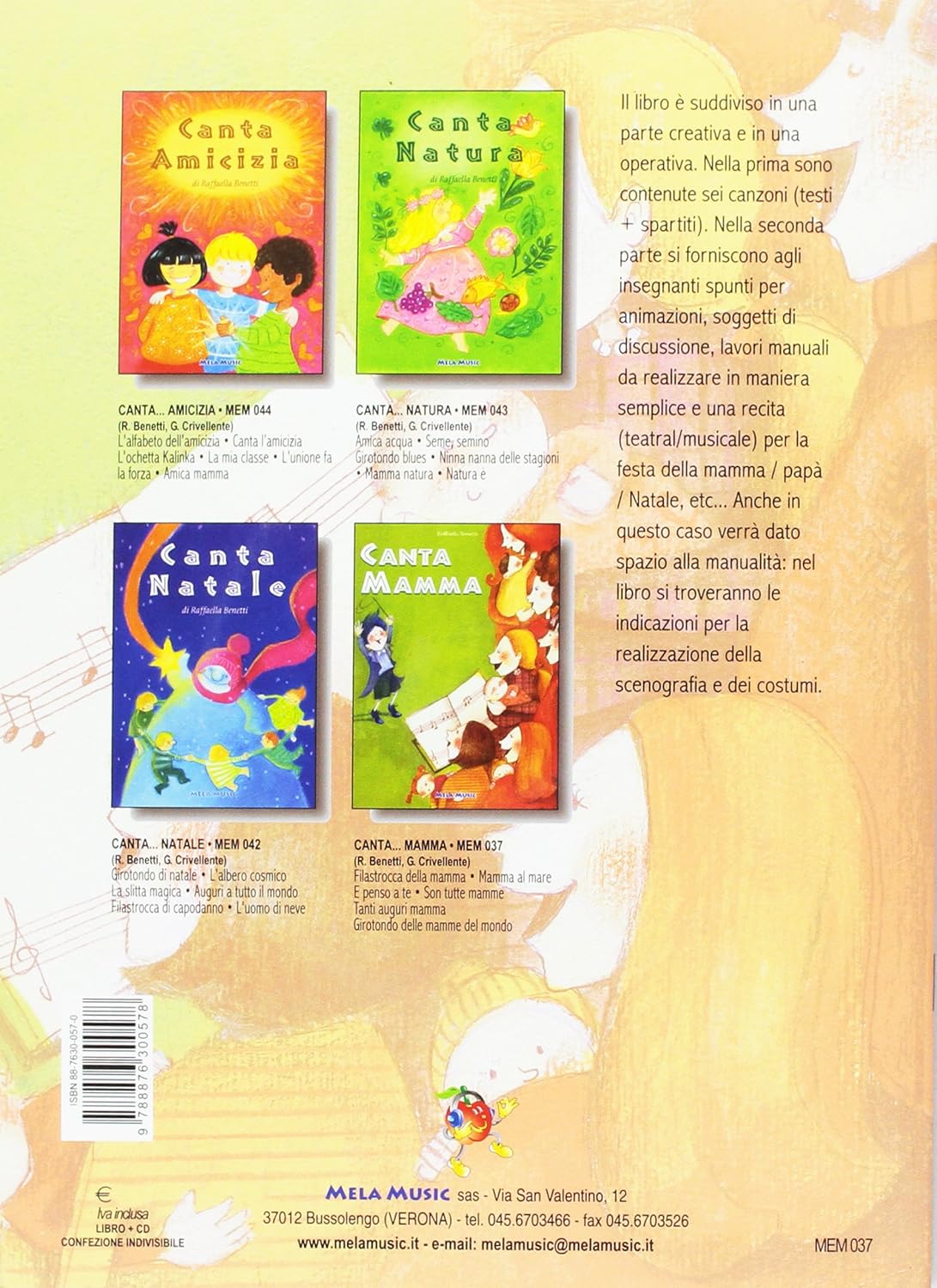 Canta Mamma (Libro+Cd)