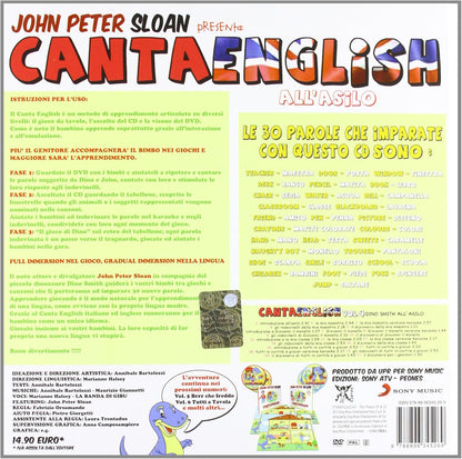 Cantaenglish Vol.4 Asilo - Libro + Cd