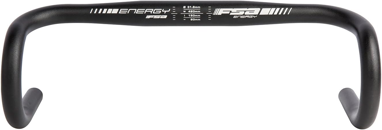 FSA Unisex's Energy Traditional Bend Drop Handlebar