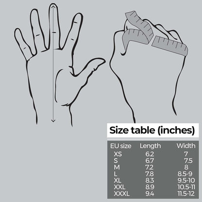 BBB Cycling Gloves for Men & Women Windproof Anti-Slip Breathable Allround Cycle Gloves ControleZone BWG