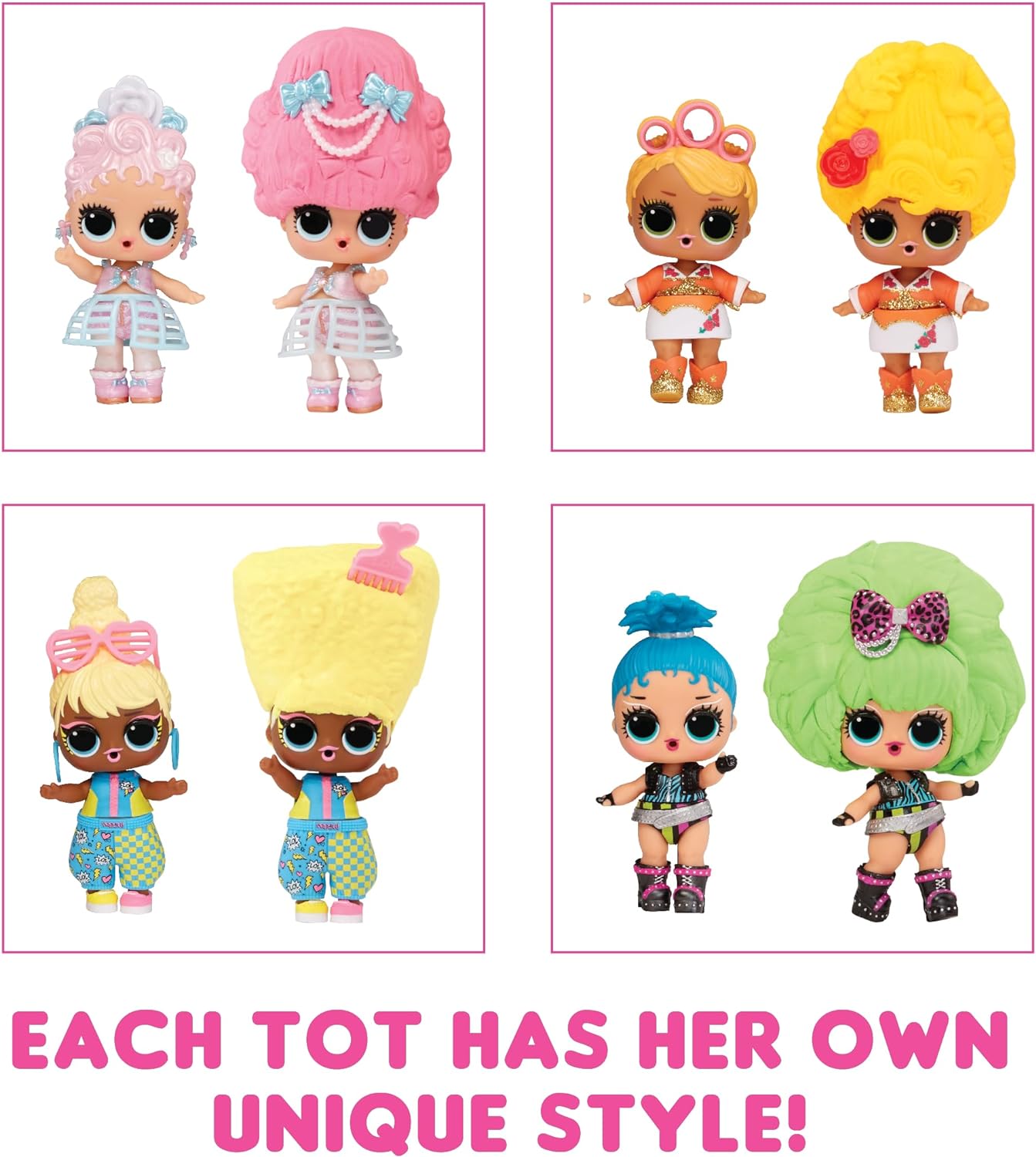 LOL. Surprise Squish Sand Magic Hair Tots - Poupée de Collection avec Squish Sand et des Surprises - Idéal pour Les Filles de Plus de 3 Ans