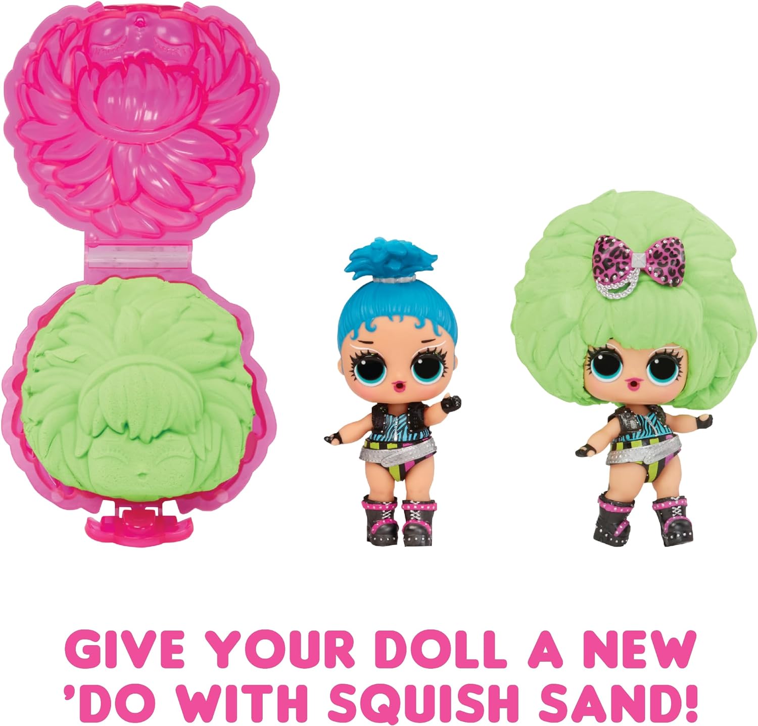 LOL. Surprise Squish Sand Magic Hair Tots - Poupée de Collection avec Squish Sand et des Surprises - Idéal pour Les Filles de Plus de 3 Ans