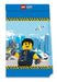 Procos 92249 Lego City Party Bags, Pack of 4, Paper Bags, Party Bags, Police Motif, Birthday, Theme Party