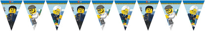 Procos- Police Bandera de Lego City, Color Multi-Colorido (10232198
