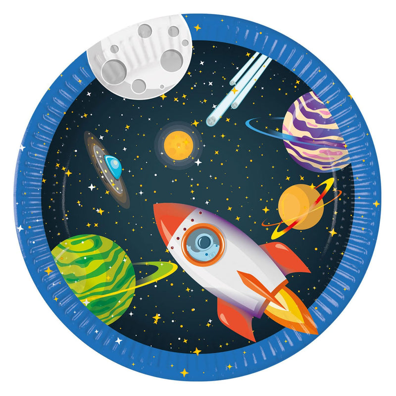 Space Party 8 Plates
