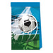 Globos - Papieren Feestzakjes FSC Voetbal Fans 4st.