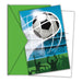 Procos PR93753 Fans Party Football Soccer Ball Invitations in FSC Paper Pack of 6